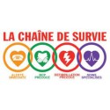 Affiche défibrillateur     LA CHAÎNE DE SURVIE