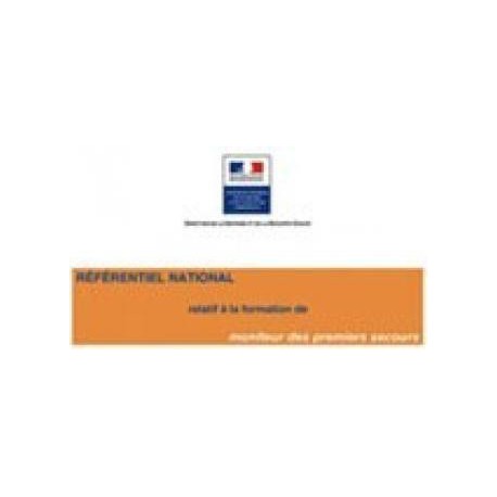 Référentiel national relatif à la formation de moniteur des premiers secours