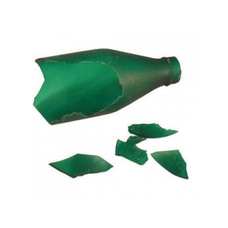 Bouteille avec tessons