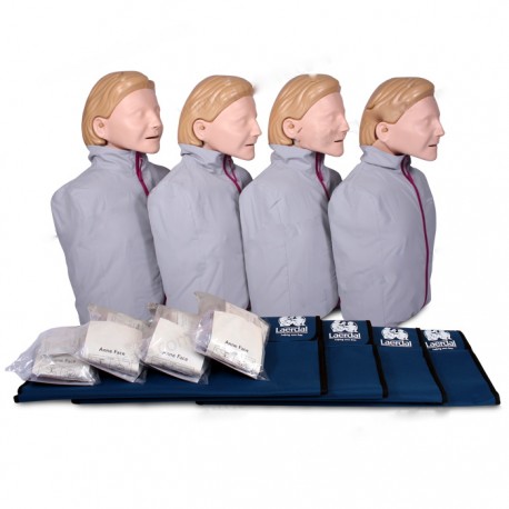 Pack de 4 mannequins de formation LITTLE ANNE QCPR