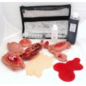 Mallette kit 7 fausses plaies pour formation SST-PSC1