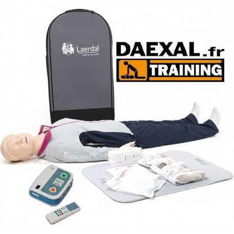 MANNEQUIN + DEFIBRILLATEUR Formation RCP/DAE