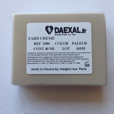 Fard créme Paleur - Formation SST - PSC1