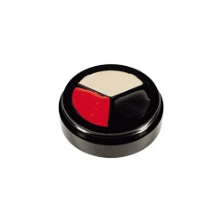 FARD CREME TRIO N°4 Rouge - Paleur - Noir (6ml)