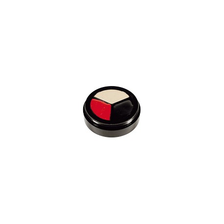 FARD CREME TRIO N°4 Rouge - Paleur - Noir (6ml)
