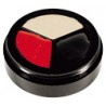 FARD CREME TRIO N°4 Rouge - Paleur - Noir (6ml)