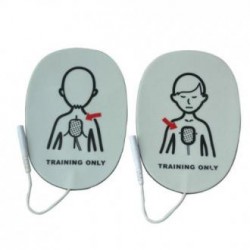ELECTRODES ENFANT POUR DAE DE FORMATION XAL ET AED TRAINER 1