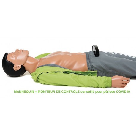 FOR930+ - MANNEQUIN AMBUMAN CORPS ENTIER + MONITEUR - COVID19