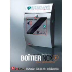 BOÎTIER INOX pour défibrillateurs PHILIPS