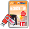 LA CLE USB LCF1 - INCENDIE PREMIERE INTERVENTION