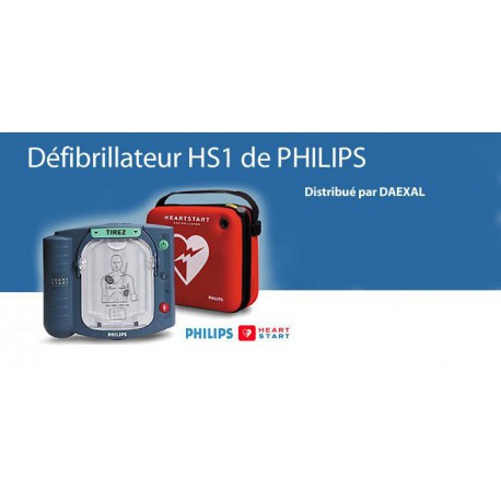 Kit défibrillateur HeartStart HS1 avec Housse