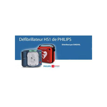 Kit défibrillateur HeartStart HS1 avec Housse