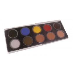 Palette de 10 Fards crème de maquillage-MAQPRO