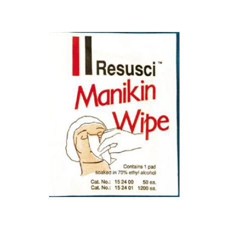 Pochettes désinfection mannequin (x50)