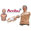 Pack mannequins Ambu avec défibrillateur AED Trainer Pack mannequins Ambu avec défibrillateur AED Trainer
