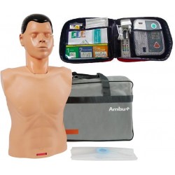 KIT MANNEQUIN + DEFIBRILLATEUR DE FORMATION