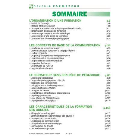 LE LIVRE : DEVENIR FORMATEUR