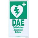 Plaque murale signalétique défibrillateur
