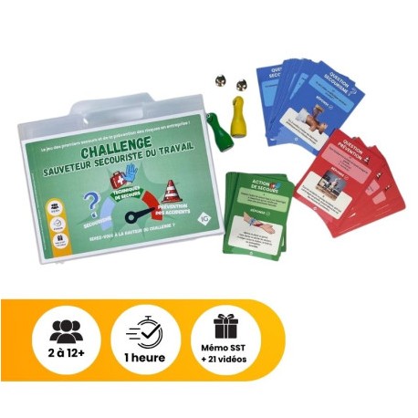 JEU PEDAGOGIQUE : CHALLENGE SAUVETEUR...