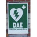 Panneau extérieur signalisation défibrillateur
