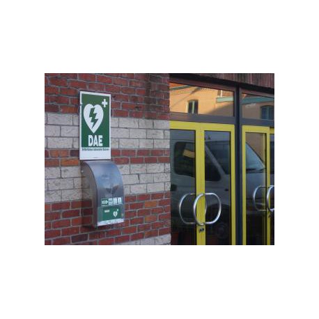 Panneau extérieur signalisation défibrillateur