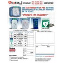 Cartouches électrodes Adulte pour HS1 PHILIPS Cartouches électrodes Adulte pour HS1 PHILIPS