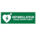 Panneau Défibrillateur intérieur / Extérieur 
