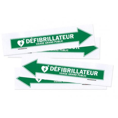 Lot de 4 fléches pour défibrillateur