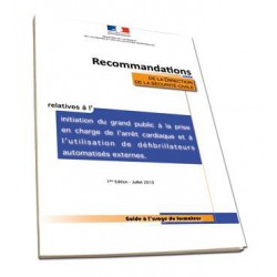 Référentiel National-Utilisation d'un défibrillateur