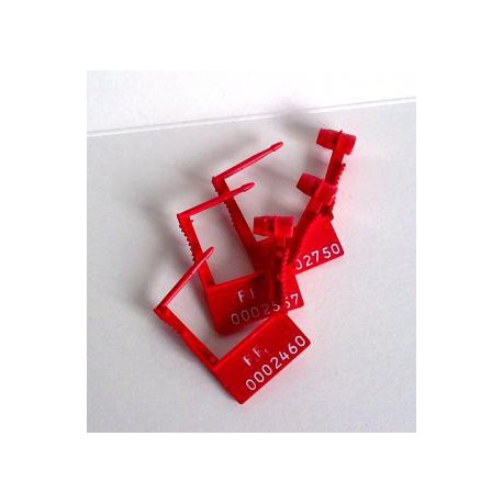 Scellés de sécurité (x3) pour boîtier défibrillateur inox