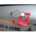 Scellés de sécurité (x3) pour boîtier défibrillateur inox