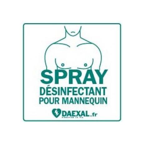 Kit de désinfection DAEXAL Mannequin secourisme