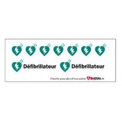 PLAN D'EVACUATION DEFIBRILLATEUR