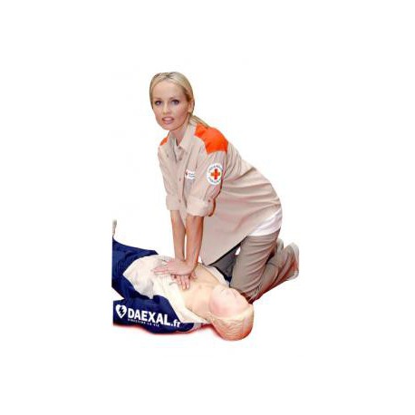 MANNEQUIN + DEFIBRILLATEUR Formation RCP/DAE